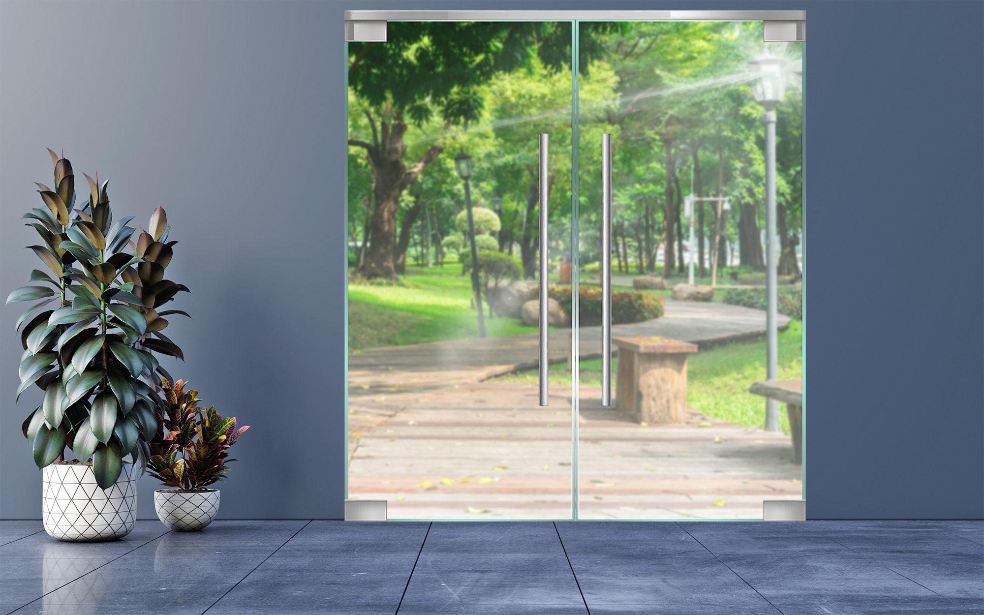 Total Edge glass and Aluminium